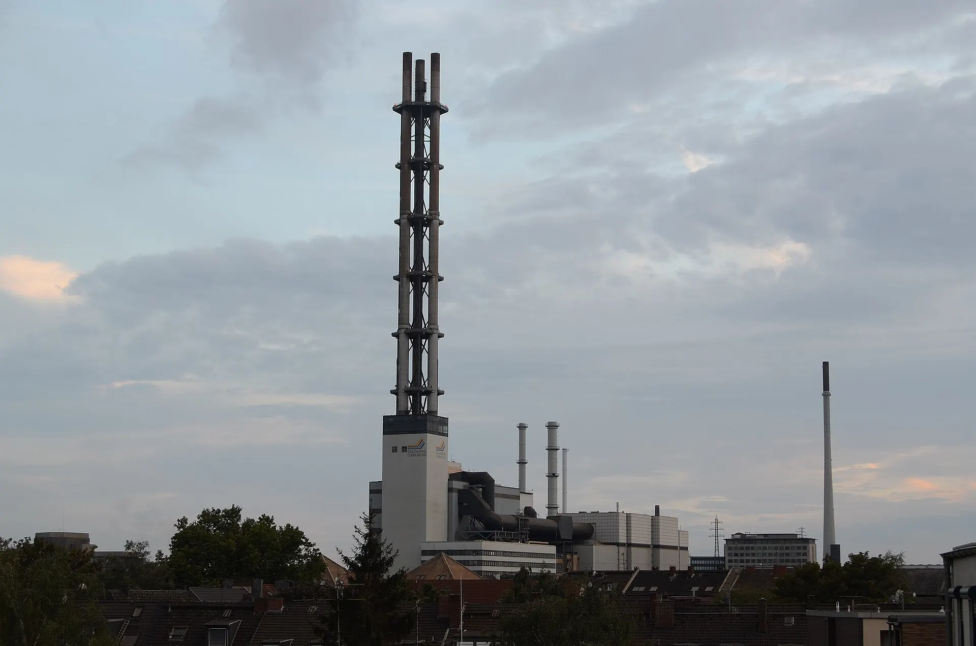 Stadtwerketurm Duisburg, der sogenannte Heißluftballon